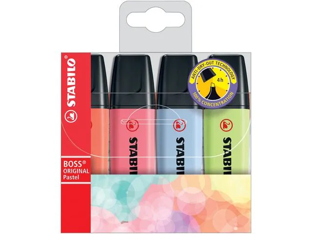 STABILO Tekstmarker STABILO Boss pastell (4)