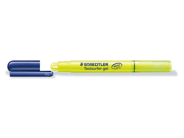 Staedtler gelmerkepenn, Textsurfer® Gel Highlighter, 3 mm strekbredde, gul