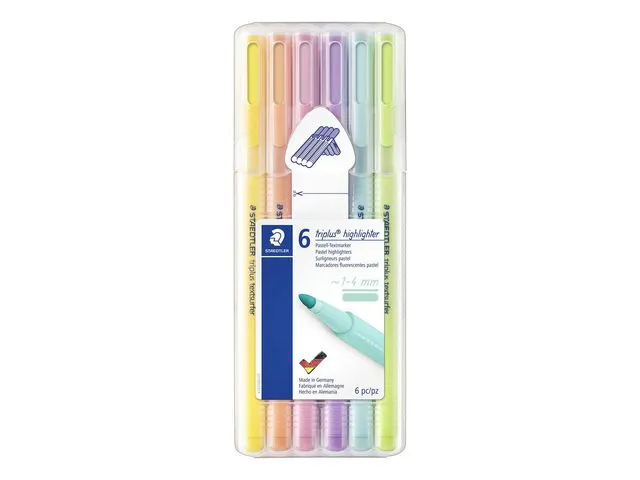 Staedtler Tekstmarker STAEDTLER Triplus Pastel