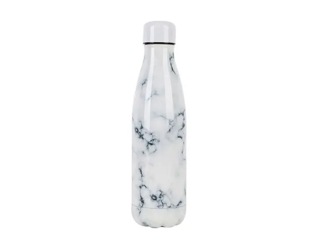 iDrink Termoflaske IDRINK 500ml marmor hvit