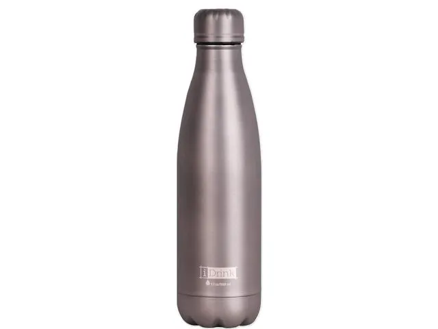 iDrink Termoflaske IDRINK 500ml metallic grå
