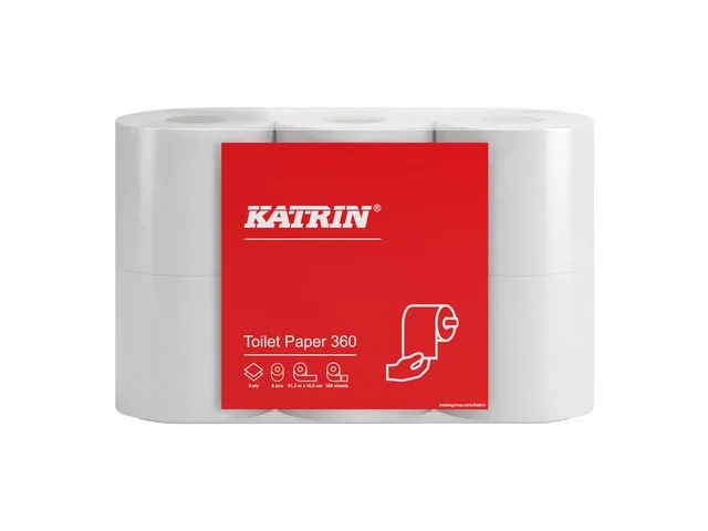 KATRIN Toalettpapir KATRIN resirk. 2L 360 (42)