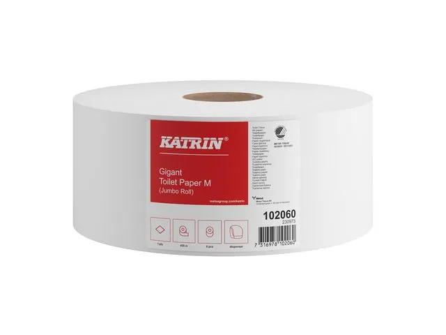 KATRIN Toalettpapir KATRIN resirk.Gig M 1L 435m