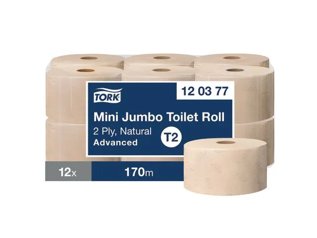 Tork Toalettpapir TORK Advance resirk T2 (12)