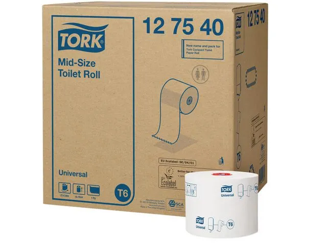 Tork Toalettpapir TORK Univ. 1L 135m T6 (27)