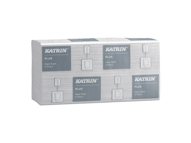 KATRIN Tørkeark KATRIN Plus C-fold 2L (1600)