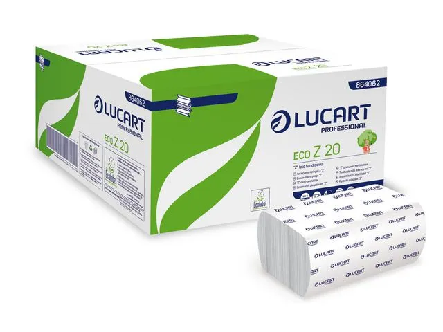 LUCART Tørkeark LUCART Eco Z20 Z-fold (3000)