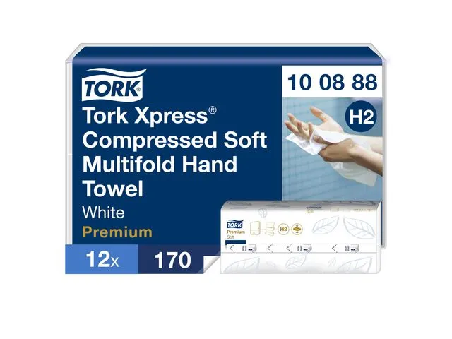 Tork Tørkeark TORK Prem M komprim 2L H2(2040)