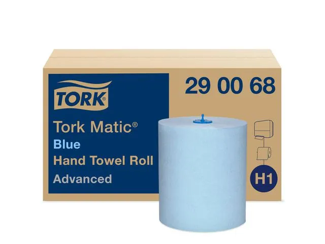 Tork Tørkerull TORK Matic H1 2L 150m blå (6)