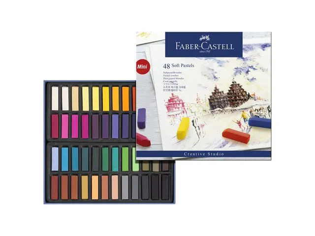 Faber-Castell Tørrpastellkritt ass farger