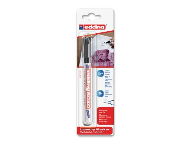 edding Tøymerkepenn EDDING 8040 sort (1)