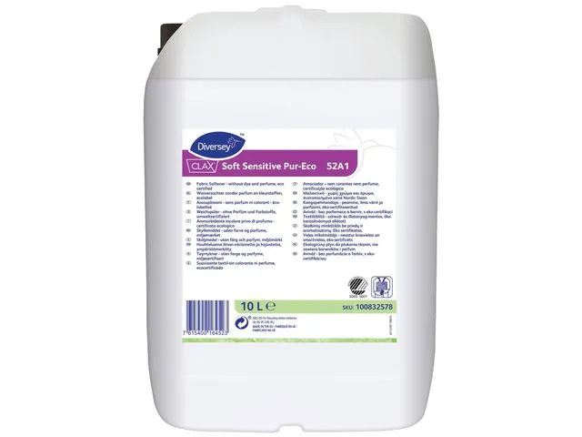 Clax Tøymykner CLAX Soft Sensitive Pur-Eco10L