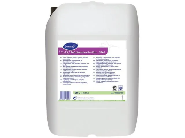 Clax Tøymykner CLAX Soft Sensitive Pur-Eco20L