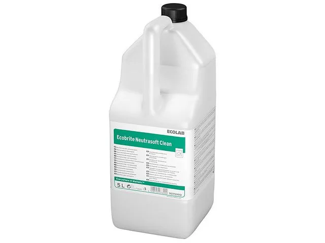 Ecolab tøymykner, Ecobrite Neutrasoft, 5 liter