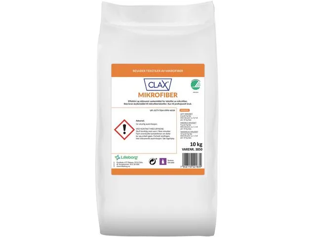 Clax Tøyvask CLAX mikrofiber 10kg
