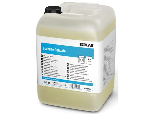 Ecolab Tøyvask Ecobrite Delicate 20 kg