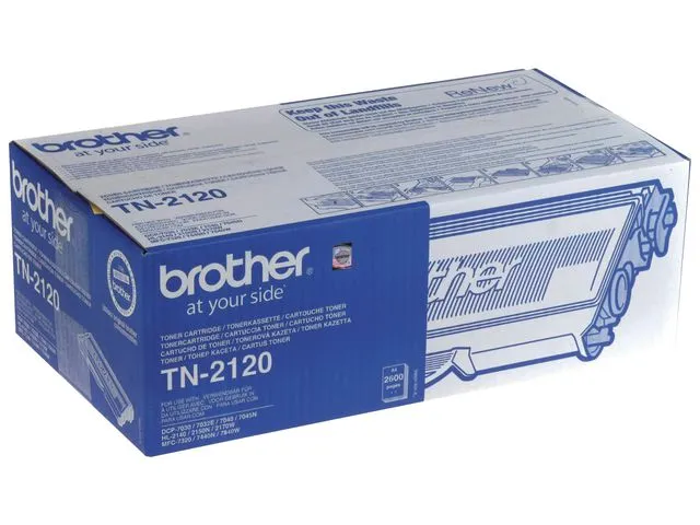 Brother Toner BROTHER TN2120 2.6K sort