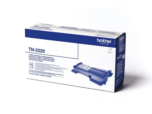 Brother Toner TN2220 2.6K sort