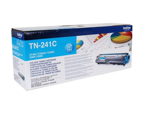Brother Toner BROTHER TN241C 1.4K blå