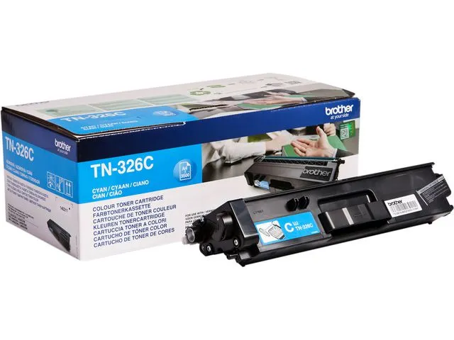 Brother Toner BROTHER TN326C high capacity blå