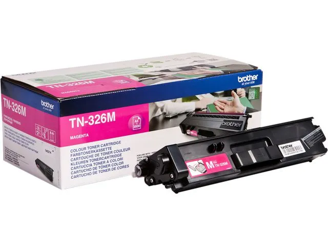 Brother Toner BROTHER TN326M high capacity rød