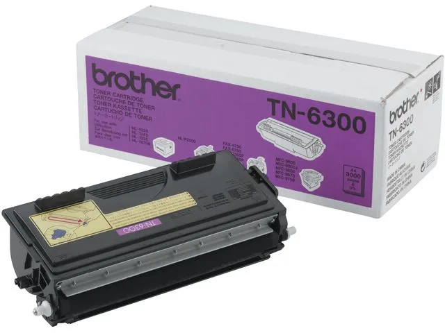 Brother Toner TN6300 3K sort
