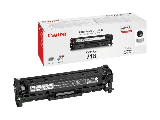 Canon Toner 718BK 3.4K sort