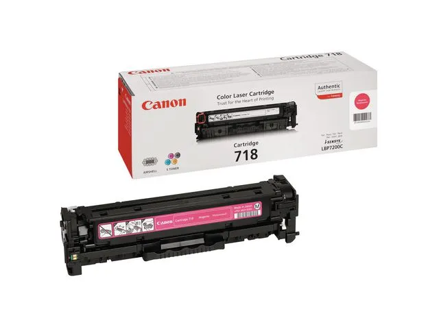 Canon Toner 718M 2.9K rød