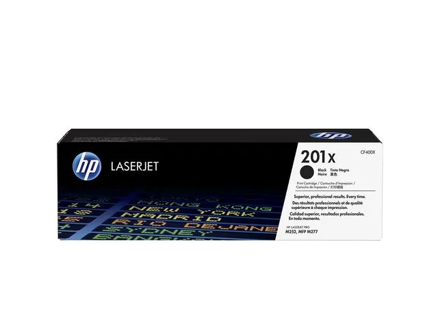 HP Toner HP 201X CF400X 2.8 sort