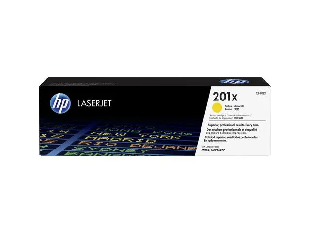 HP Toner HP 201X CF402X 2.3K gul