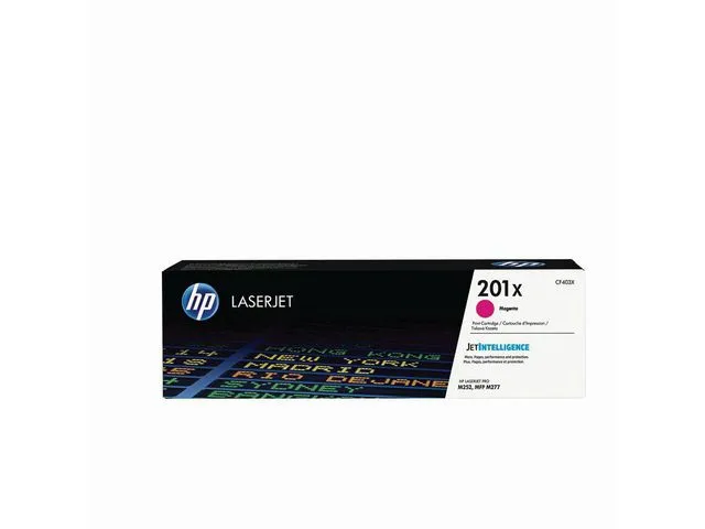HP Toner HP 201X CF403X 2.3K rød