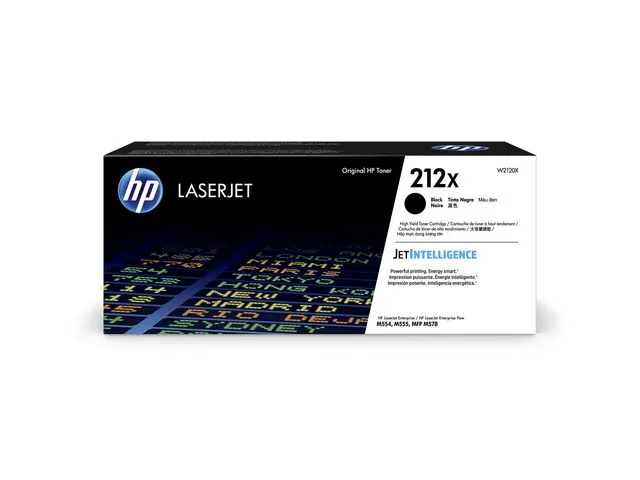 HP Toner HP 212X W2120X Sort