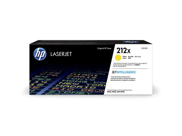 HP Toner HP 212X W2122X Gul
