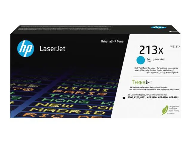 HP Toner HP 213X blå