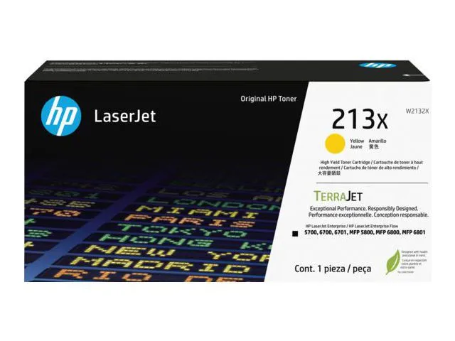 HP Toner HP 213X gul