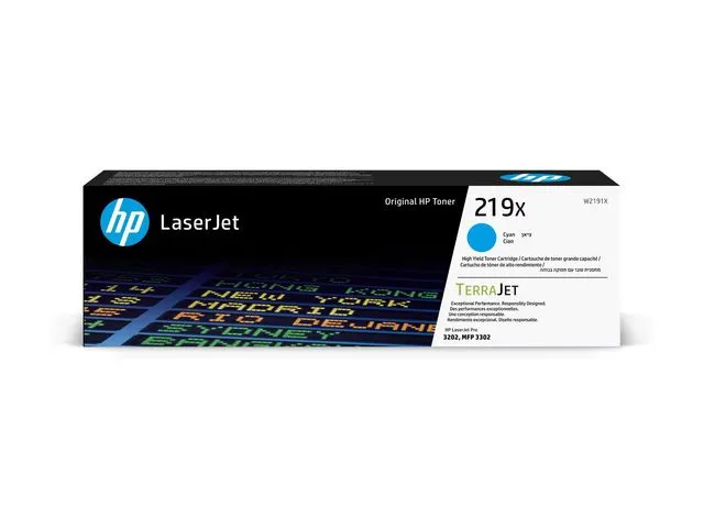 HP Toner HP 219X Cyan