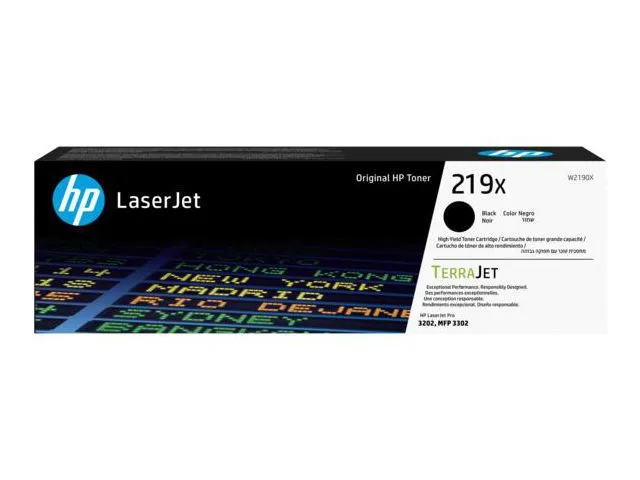 HP Toner HP  219X Sort