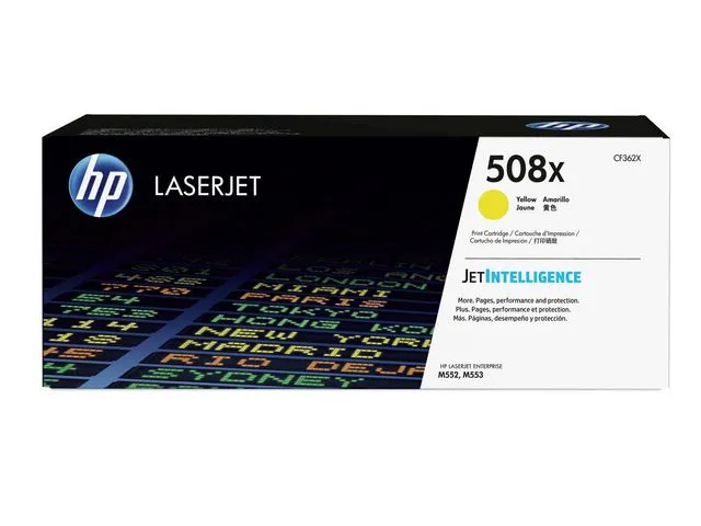 HP Toner HP 508X CF362X 9.5K gul