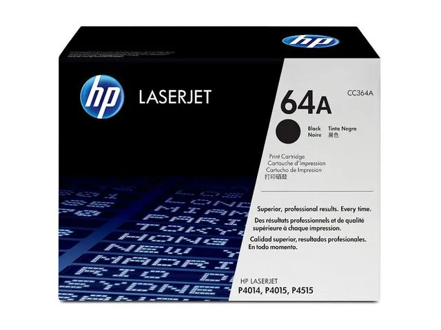HP Toner CC364A 10K sort
