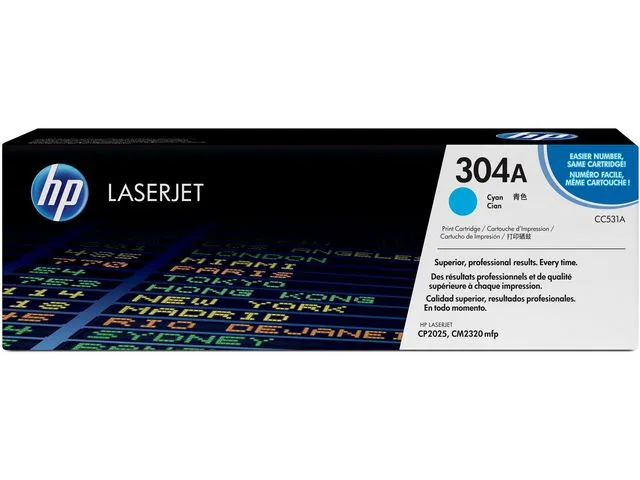 HP Toner CC531A 2.8K blå