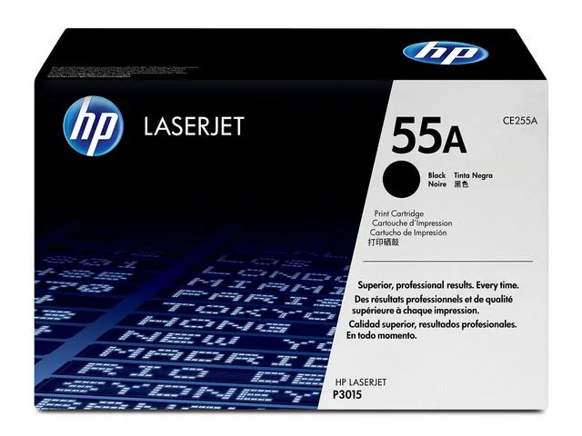 HP Toner CE255A 6K sort