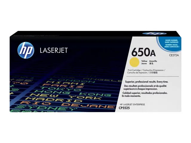 HP Toner CE272A 15K gul
