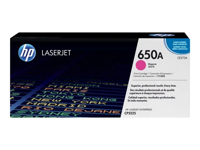 HP Tonerkassett 650A CE273A Magenta 1-pack