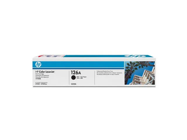 HP Toner CE310A 1.2K sort