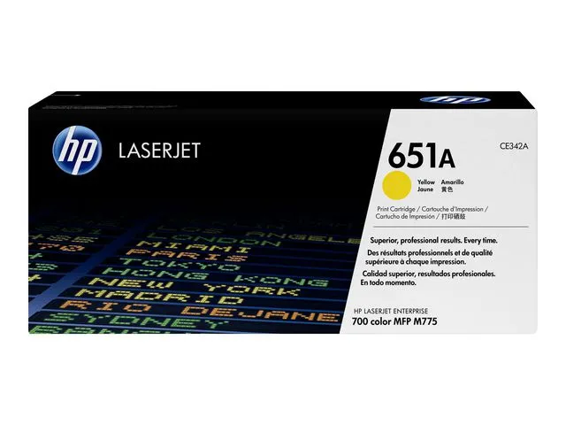 HP Toner HP CE342A 16K gul