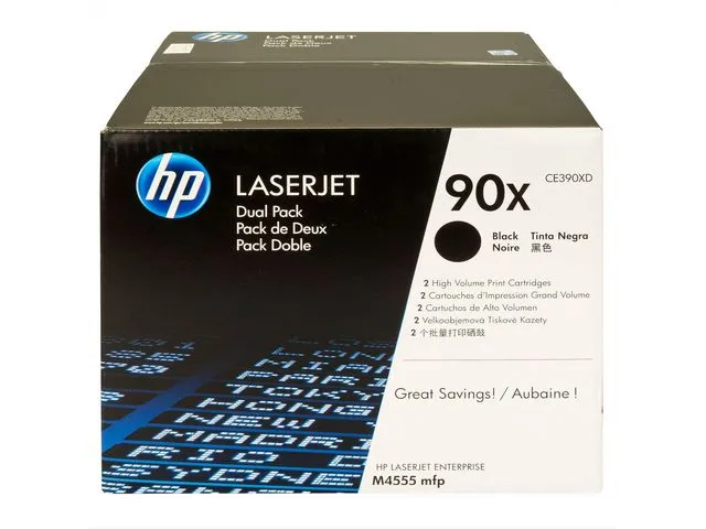 HP Toner HP CE390XD 90X 24K sort (2)