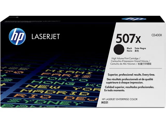 HP Toner CE400X 11K sort