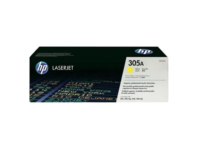 HP Toner CE412A 2.6K gul