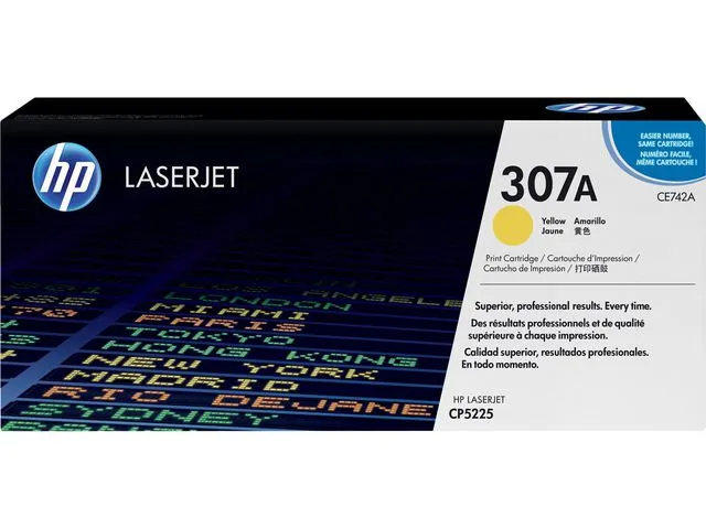 HP Toner CE742A 7.3K gul