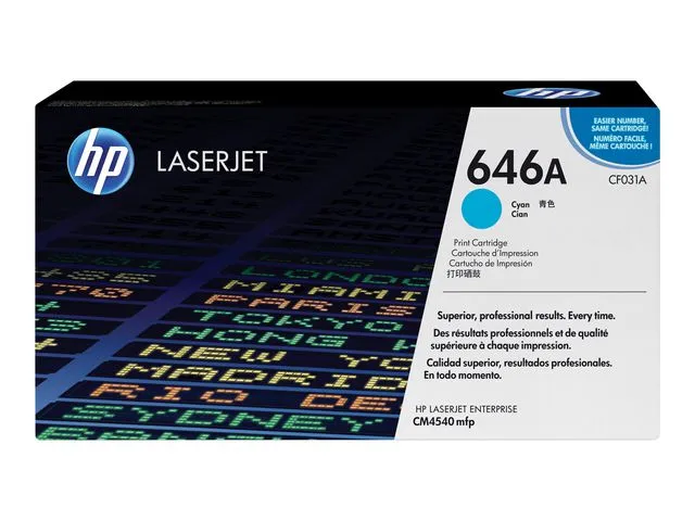 HP Toner CF031A 12.5K blå